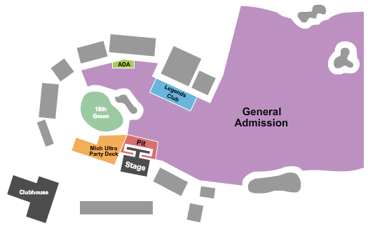 Enjoie Golf Course Maroon 5 Seating Chart